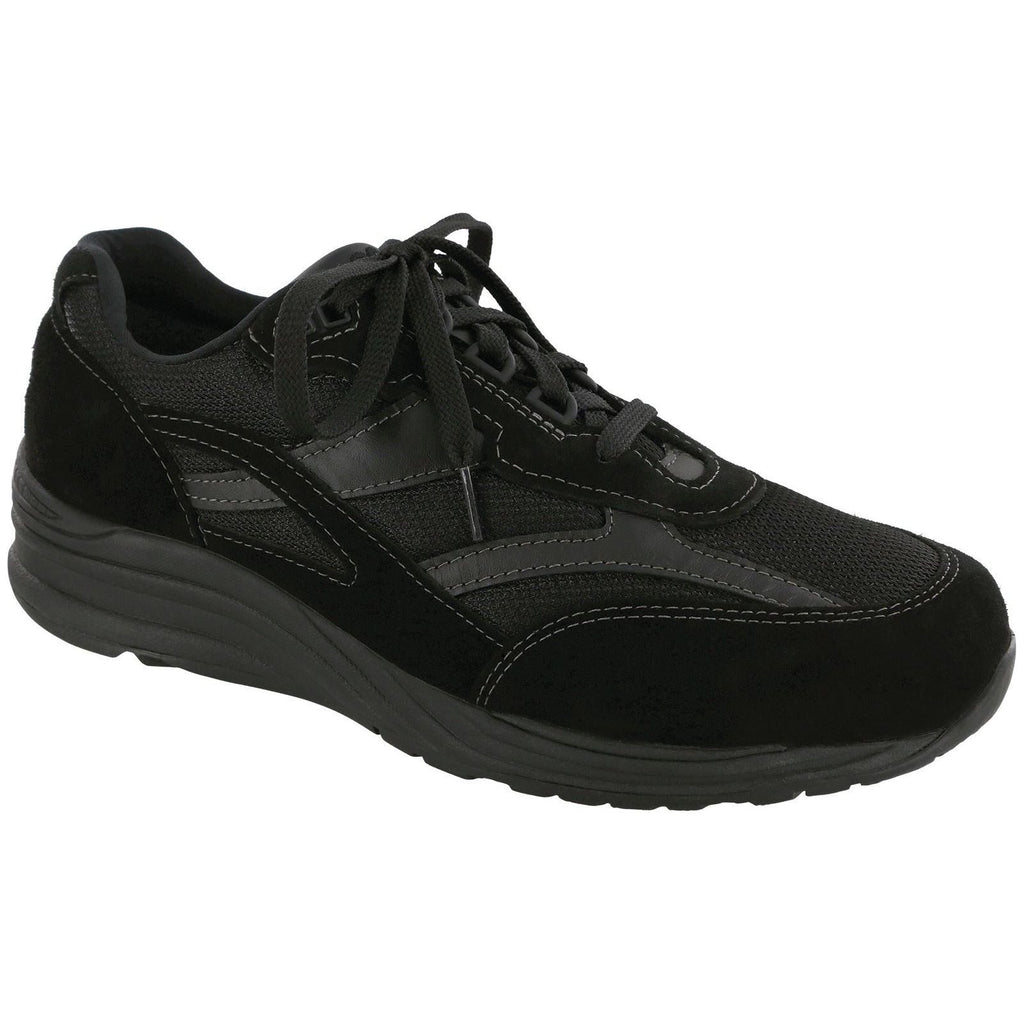 SAS Men's Journey Mesh Lace Up in Black
