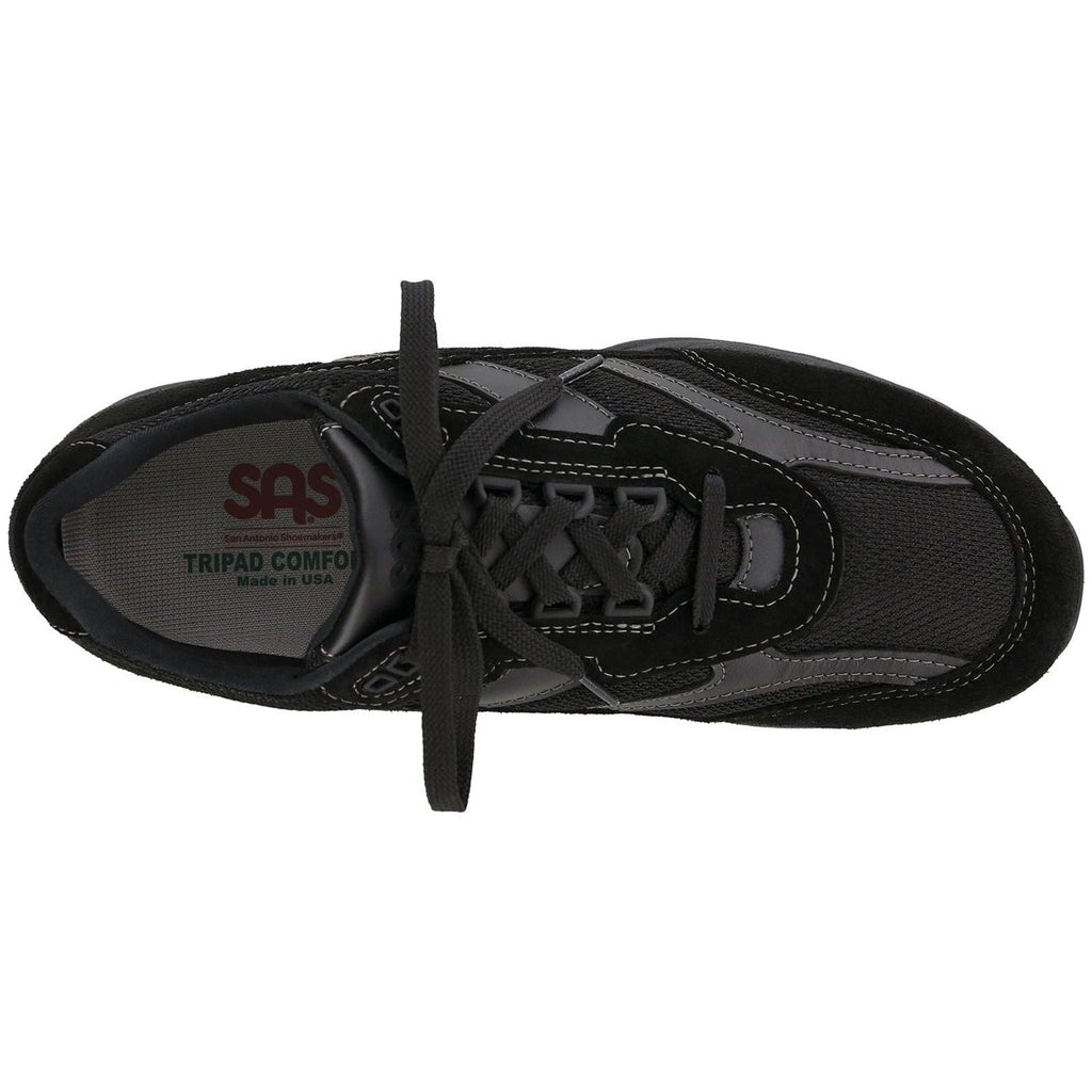 SAS Men's Journey Mesh Lace Up in Black