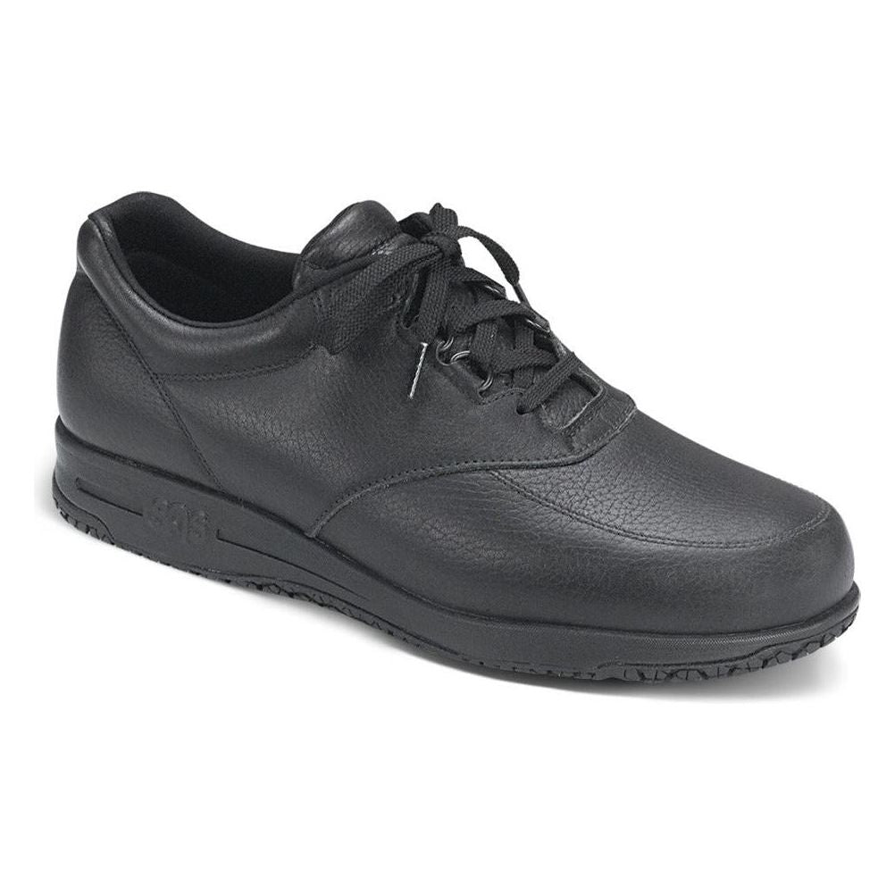 SAS Men's Guardian Non Slip SR Slip Resistant Lace Up in Black