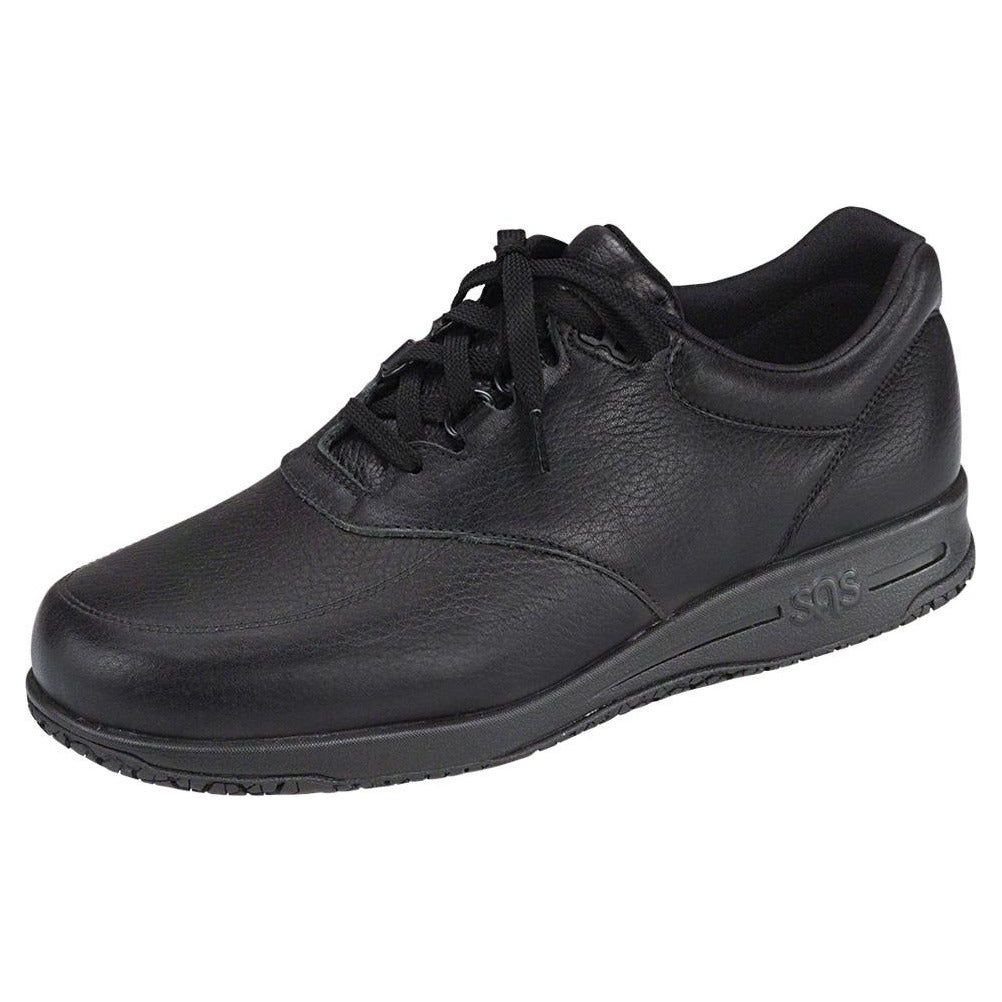 SAS Men's Guardian Non Slip SR Slip Resistant Lace Up in Black