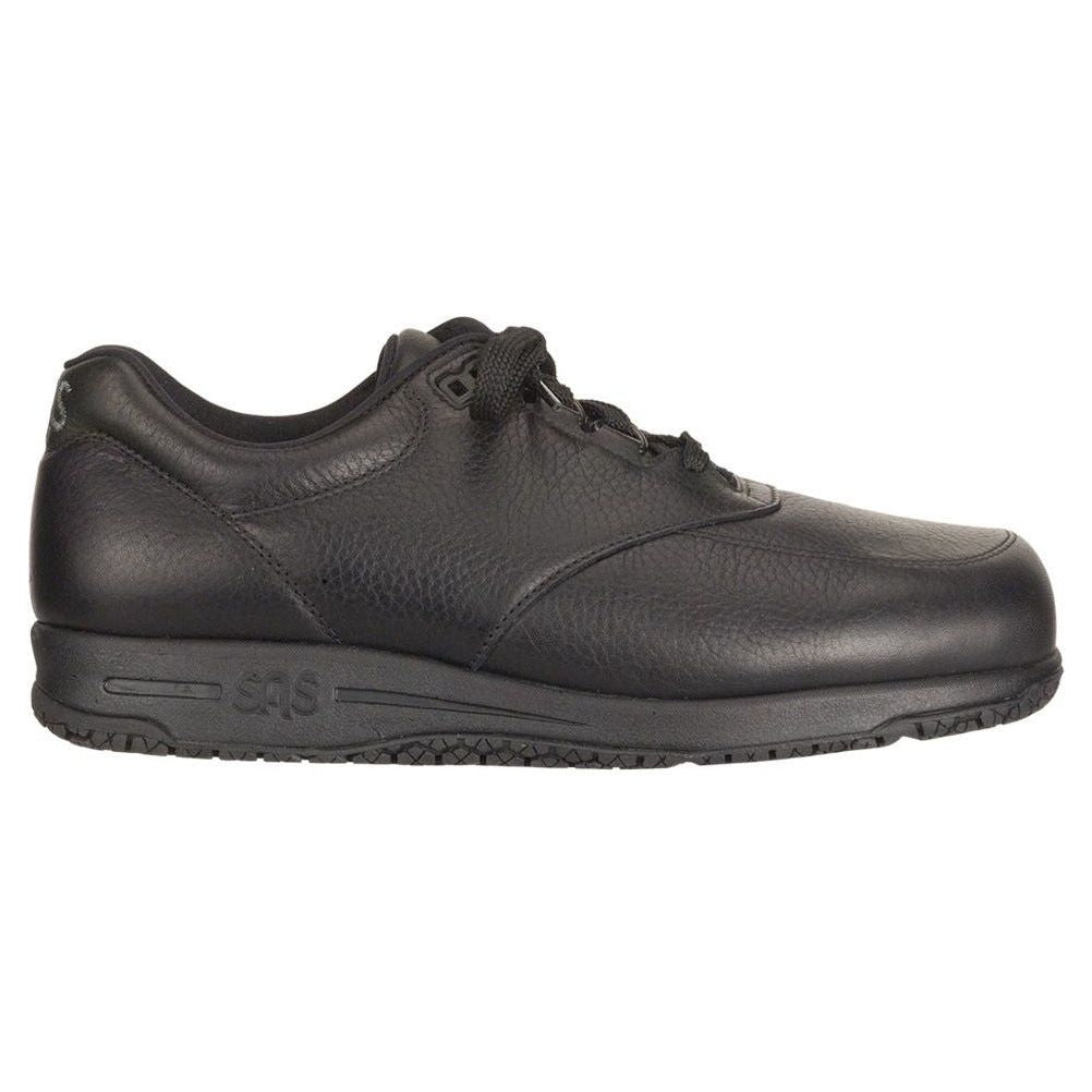 SAS Men's Guardian Non Slip SR Slip Resistant Lace Up in Black
