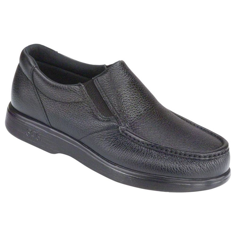 SAS Men's Side Gore Slip-On in Black
