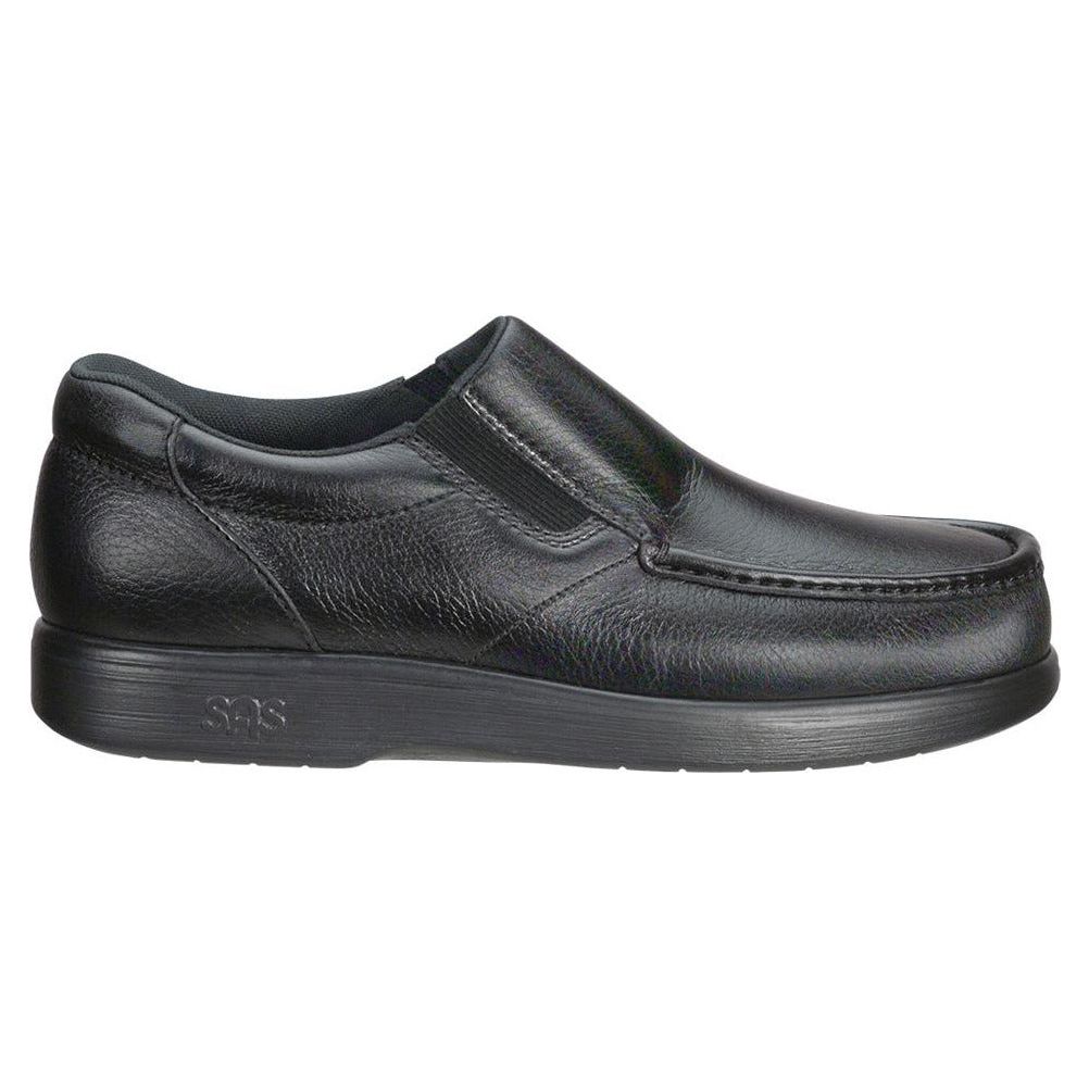 SAS Men's Side Gore Slip-On in Black