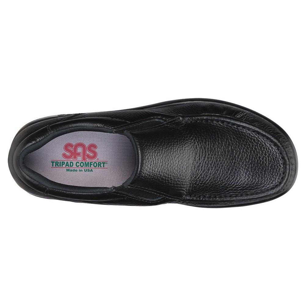 SAS Men's Side Gore Slip-On in Black