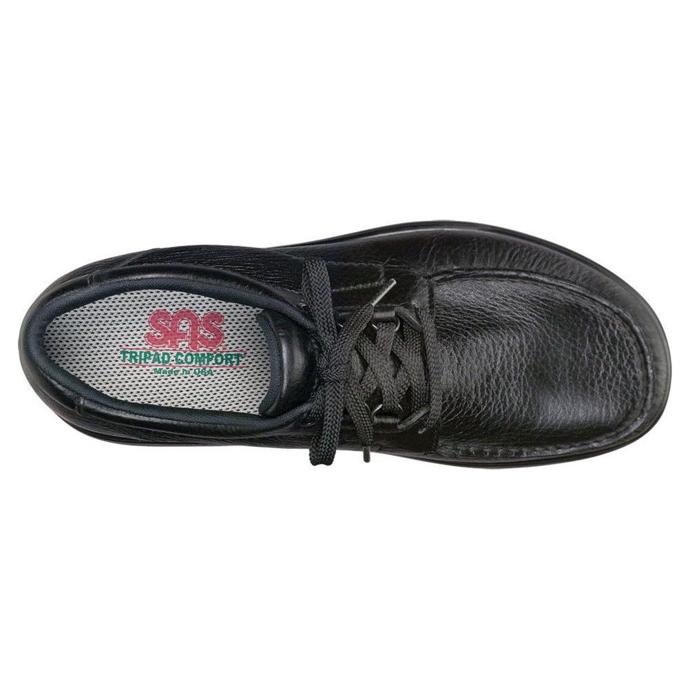 SAS Men's 'Bout Time Lace Up Loafer in Black