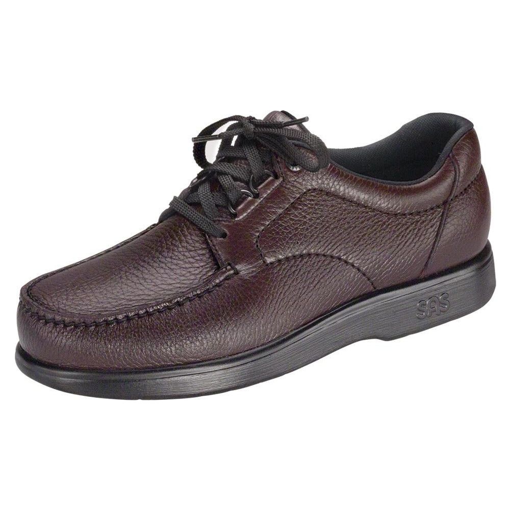 SAS Men's Bout Time Lace Up Loafer in Cordovan