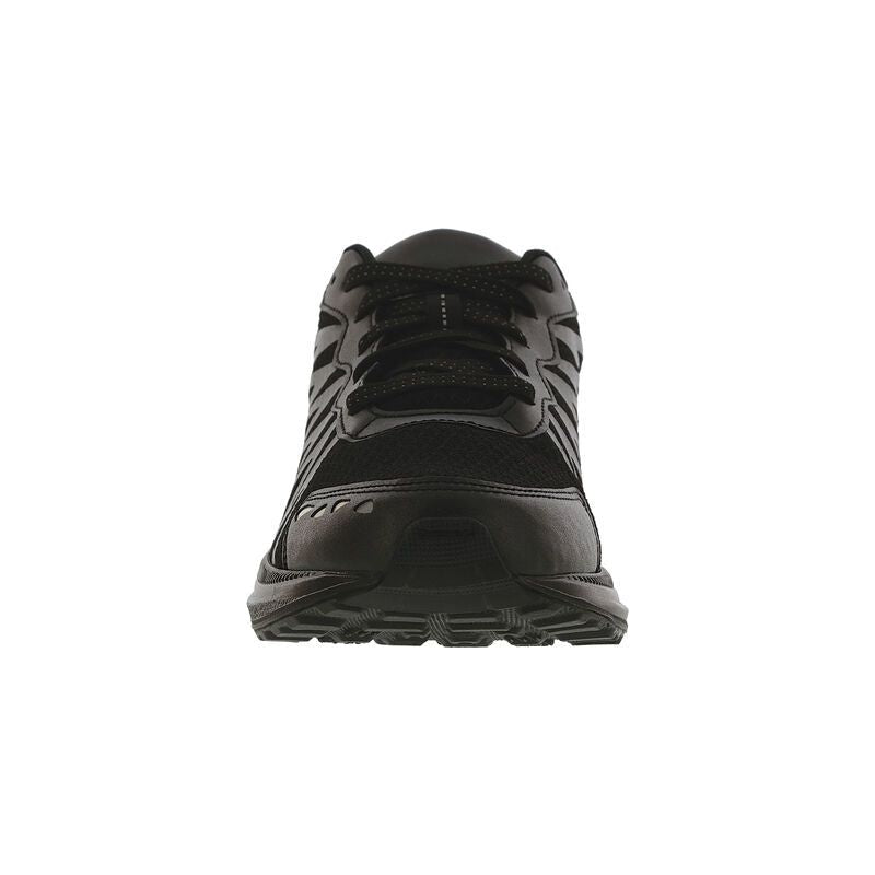 SAS Men's Mission One-M Stability Lace Up Sneaker in Black