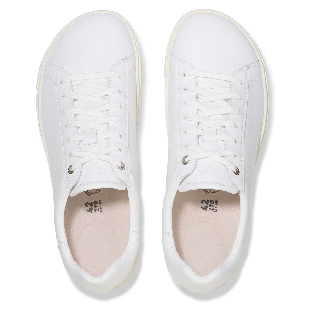 Birkenstock Bend Leather Low Sneaker in White