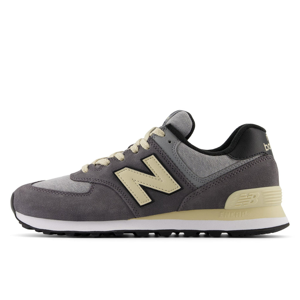 New Balance 574 in Magnet with Sandstone