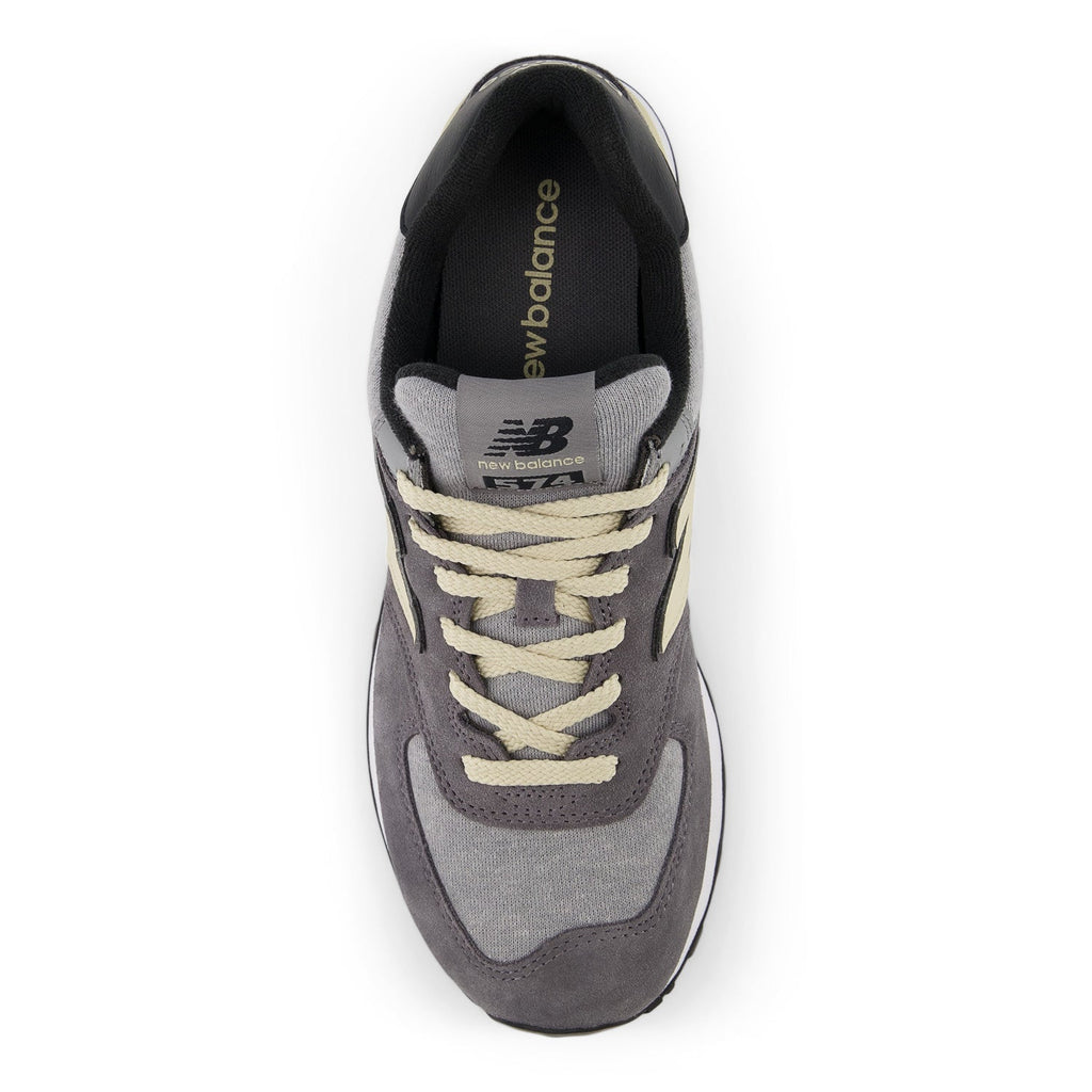 New Balance 574 in Magnet with Sandstone