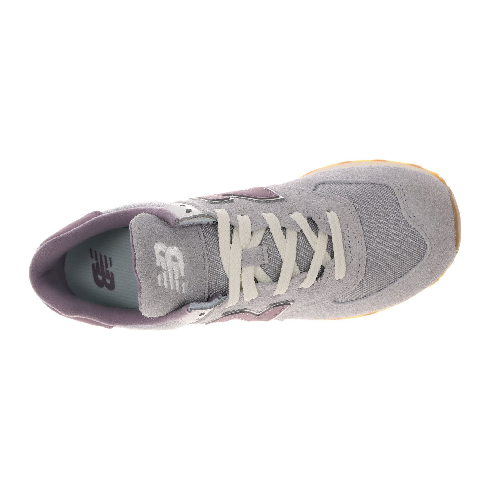 New Balance 574 in Magnet with Sandstone