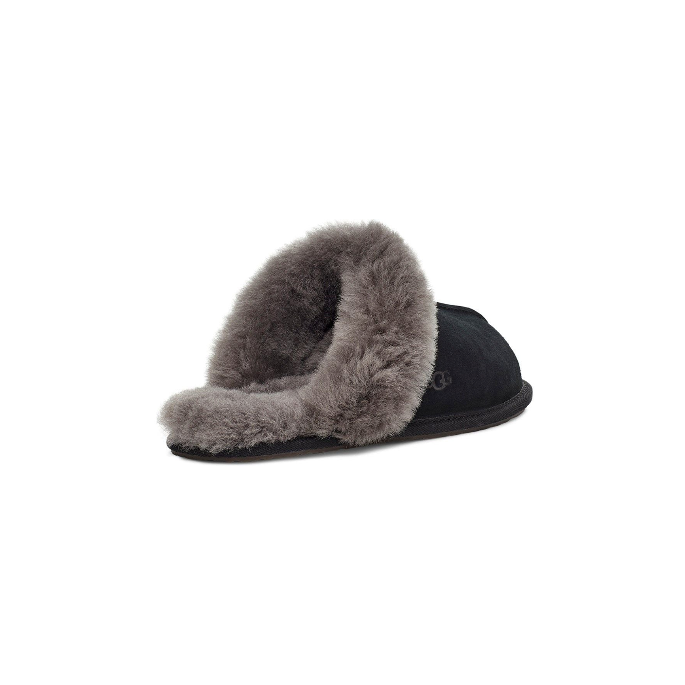 UGG Women's Scuffette II Slipper in Black Grey
