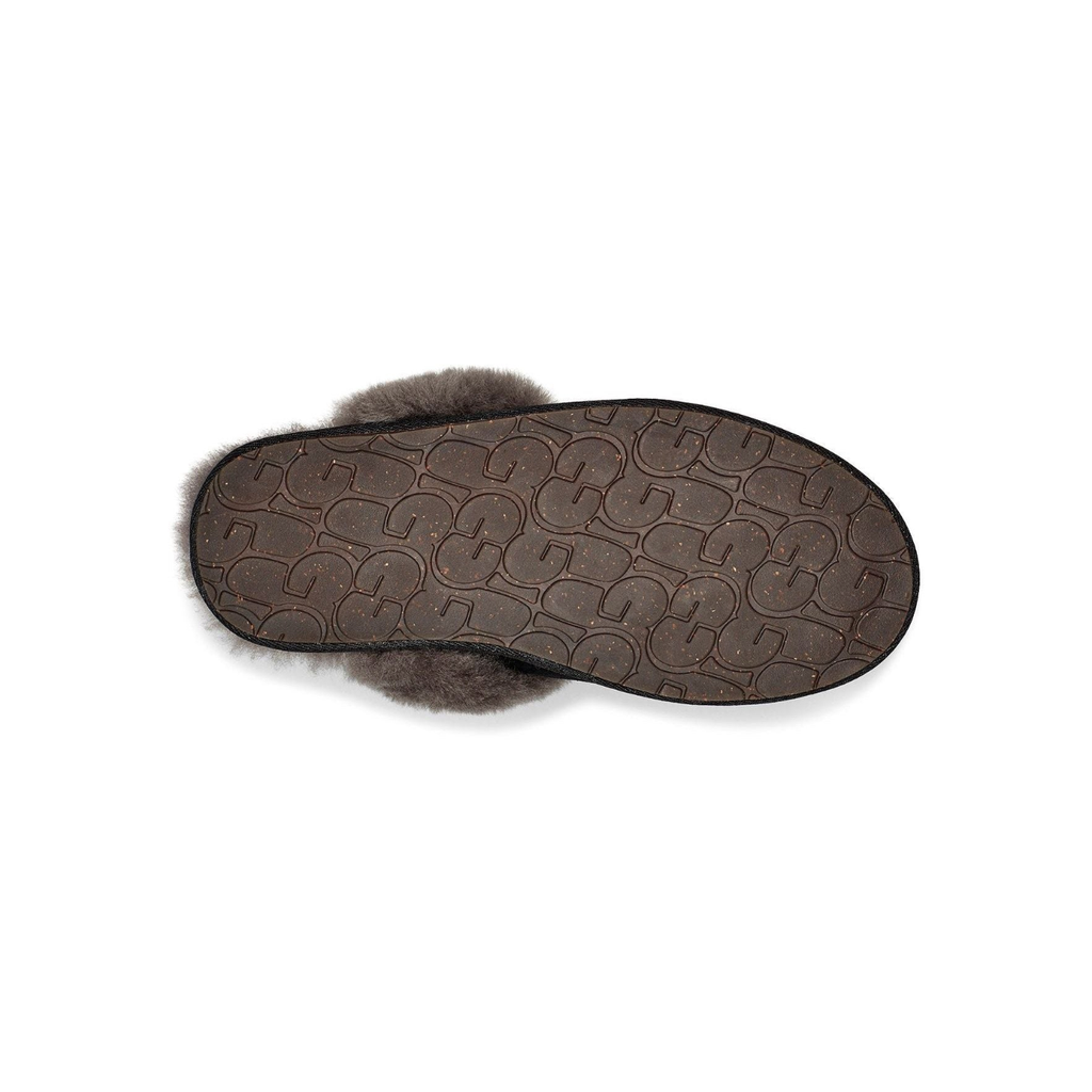UGG Women's Scuffette II Slipper in Black Grey