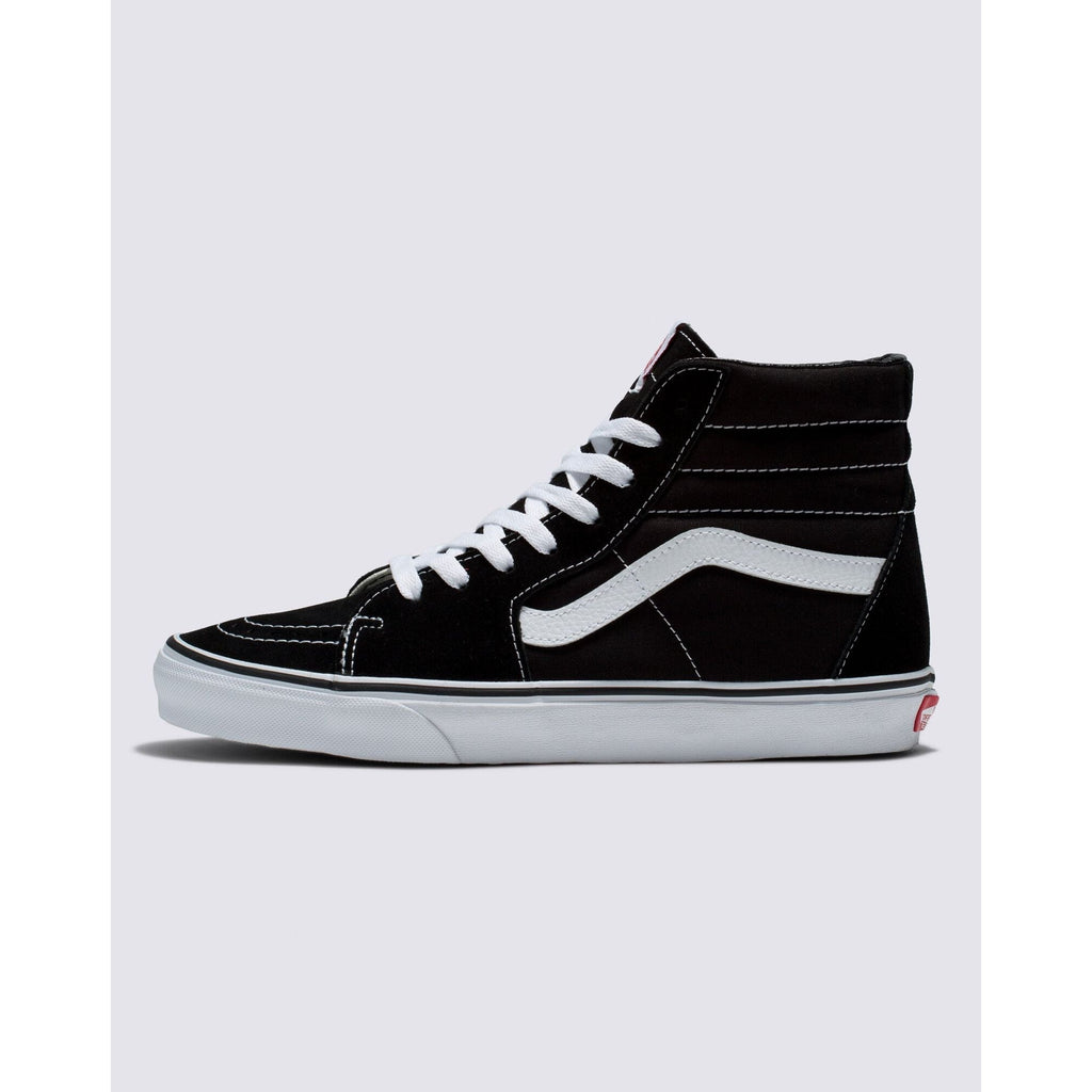 Vans Sk8-Hi Shoe in Black Black White