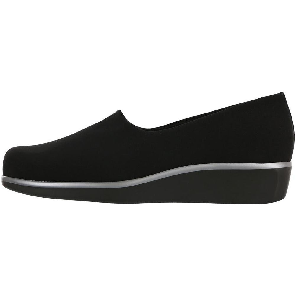 SAS Women's Bliss Slip On Wedge in Black