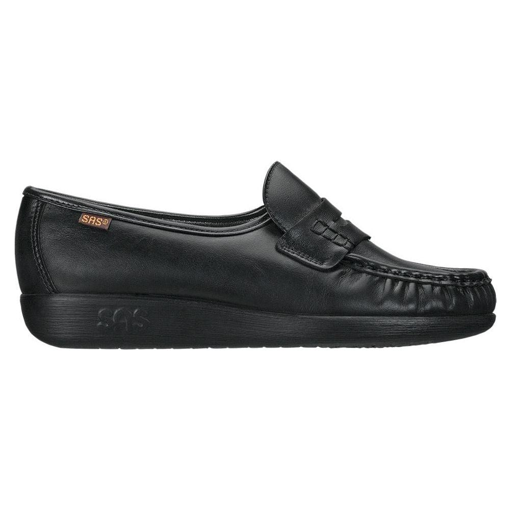 SAS Women's Classic Slip-On in Black Wide