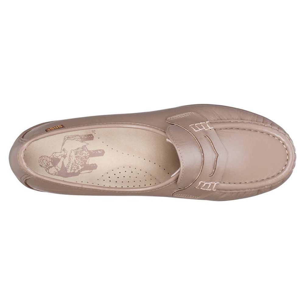 SAS Women's Classic Slip-On in Mocha Wide