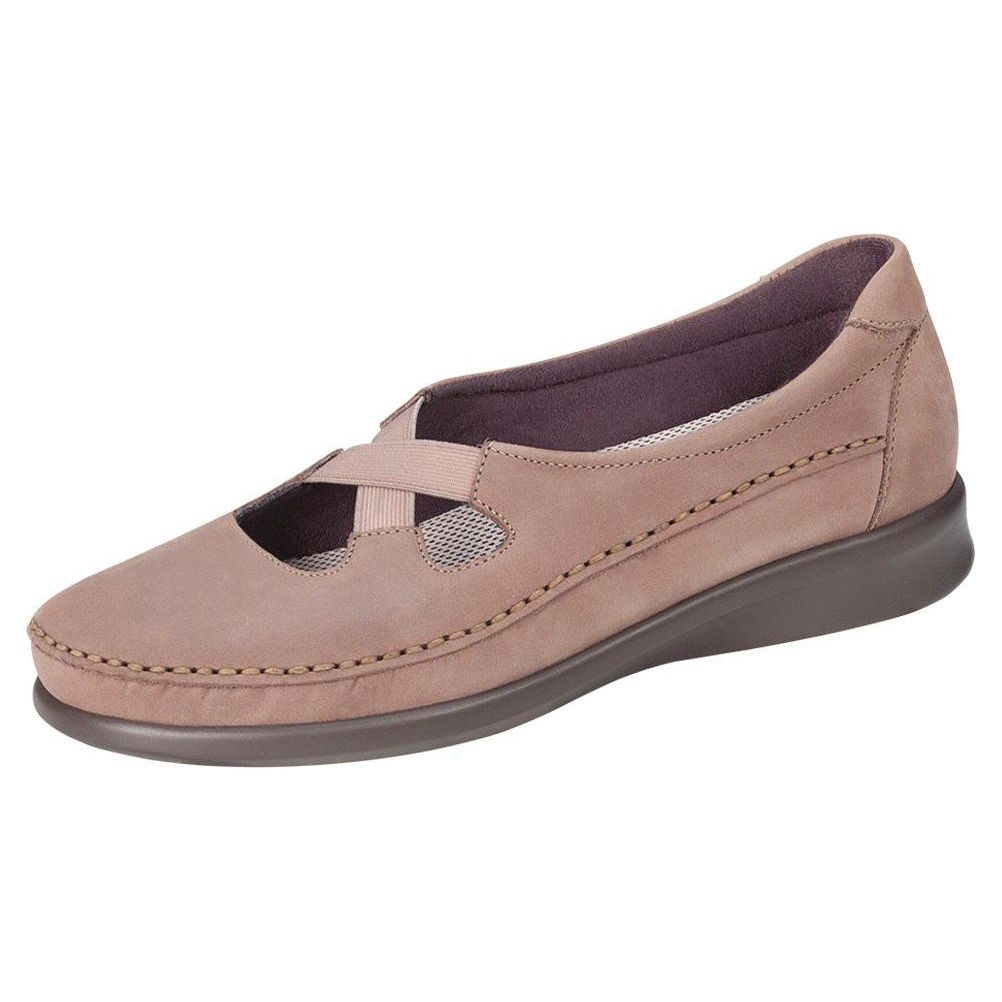 SAS Women's Crissy Slip On Loafer in Praline Wide