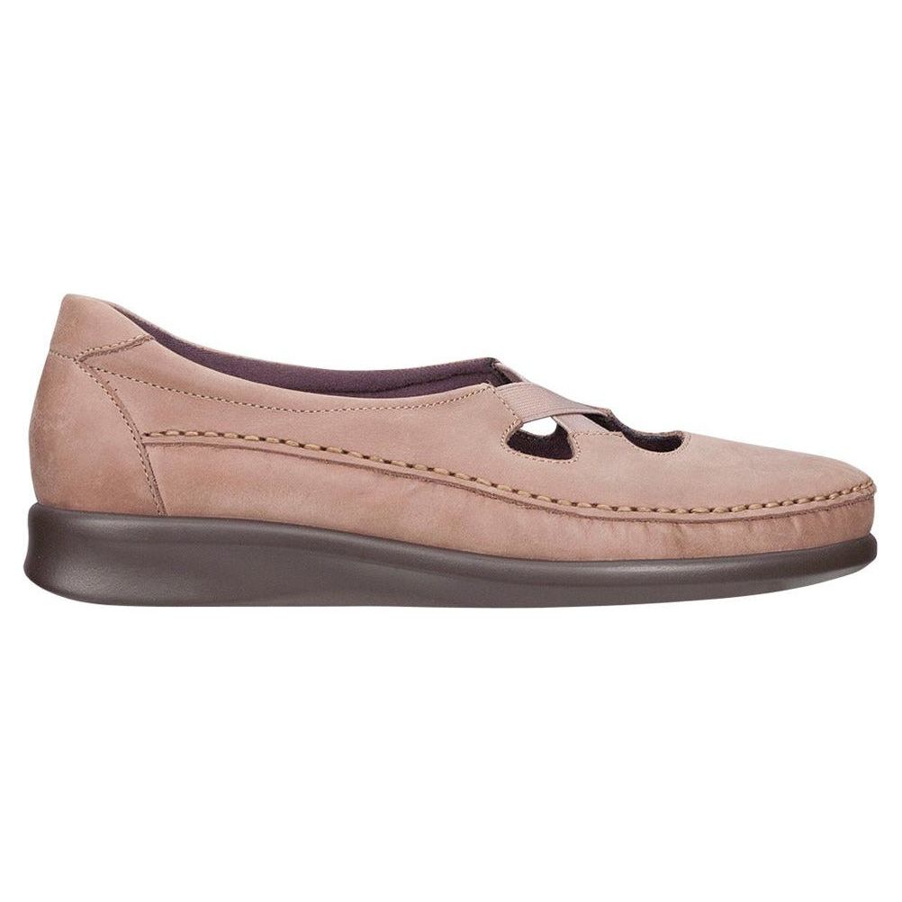 SAS Women's Crissy Slip On Loafer in Praline Wide