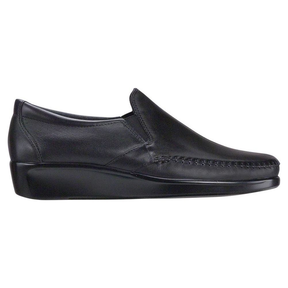 SAS Women's Dream Slip On Loafer in Black