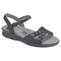 SAS Women's Duo Quarter Strap in Black Wide