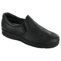 SAS Women's Patriot SR Slip Resistant Loafer in Black