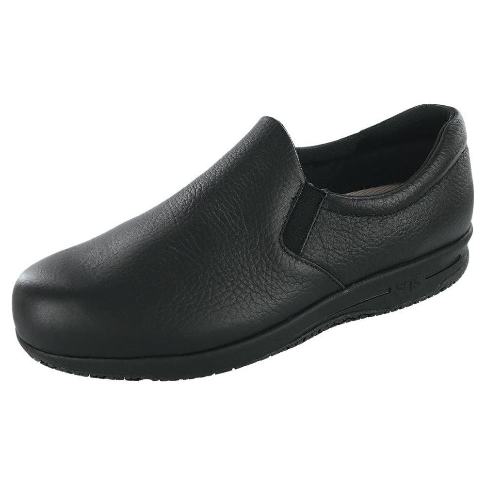 SAS Women's Patriot SR Slip Resistant Loafer in Black
