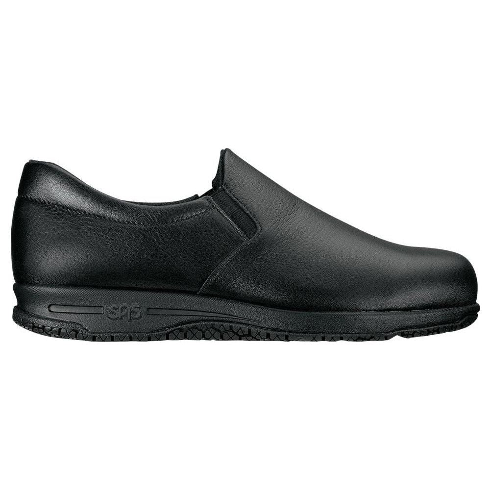 SAS Women's Patriot SR Slip Resistant Loafer in Black