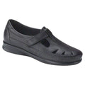 SAS Women's Roamer Slip On Loafer in Black
