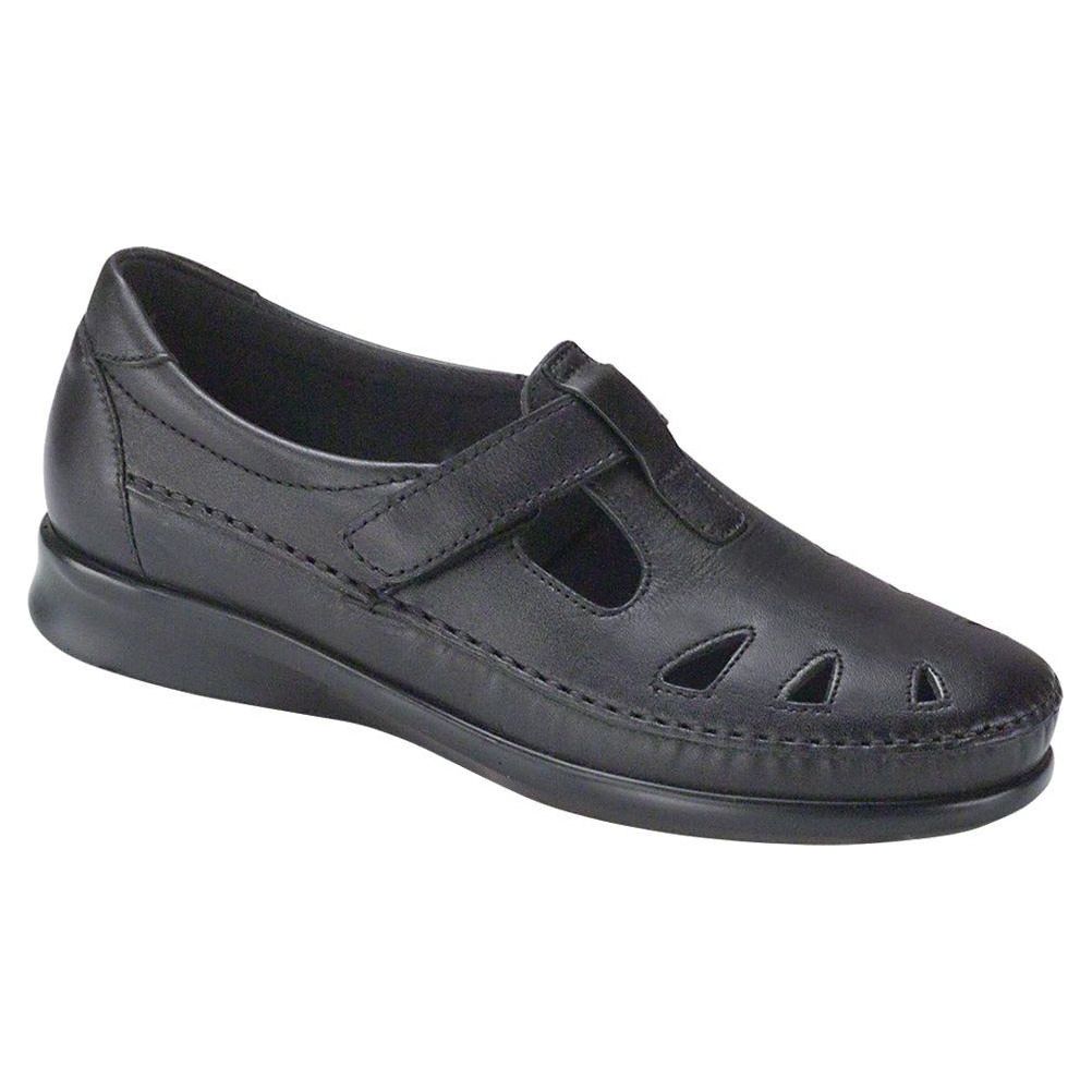 SAS Women's Roamer Slip On Loafer in Black