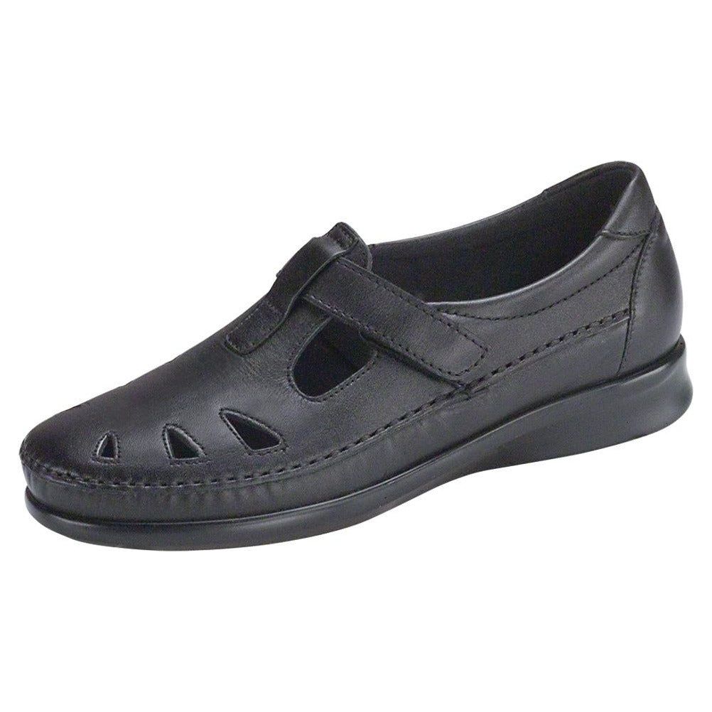 SAS Women's Roamer Slip On Loafer in Black