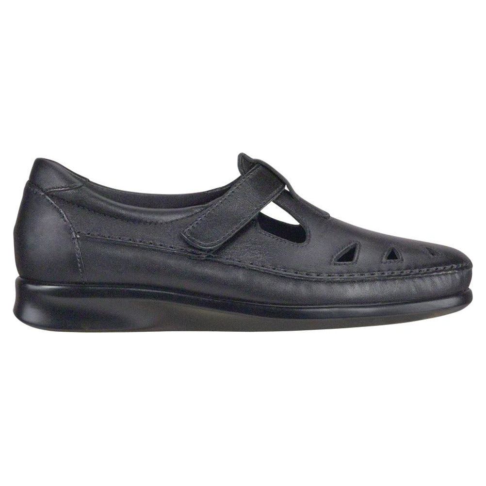 SAS Women's Roamer Slip On Loafer in Black