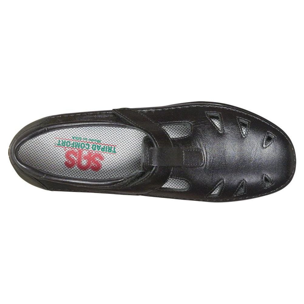 SAS Women's Roamer Slip On Loafer in Black