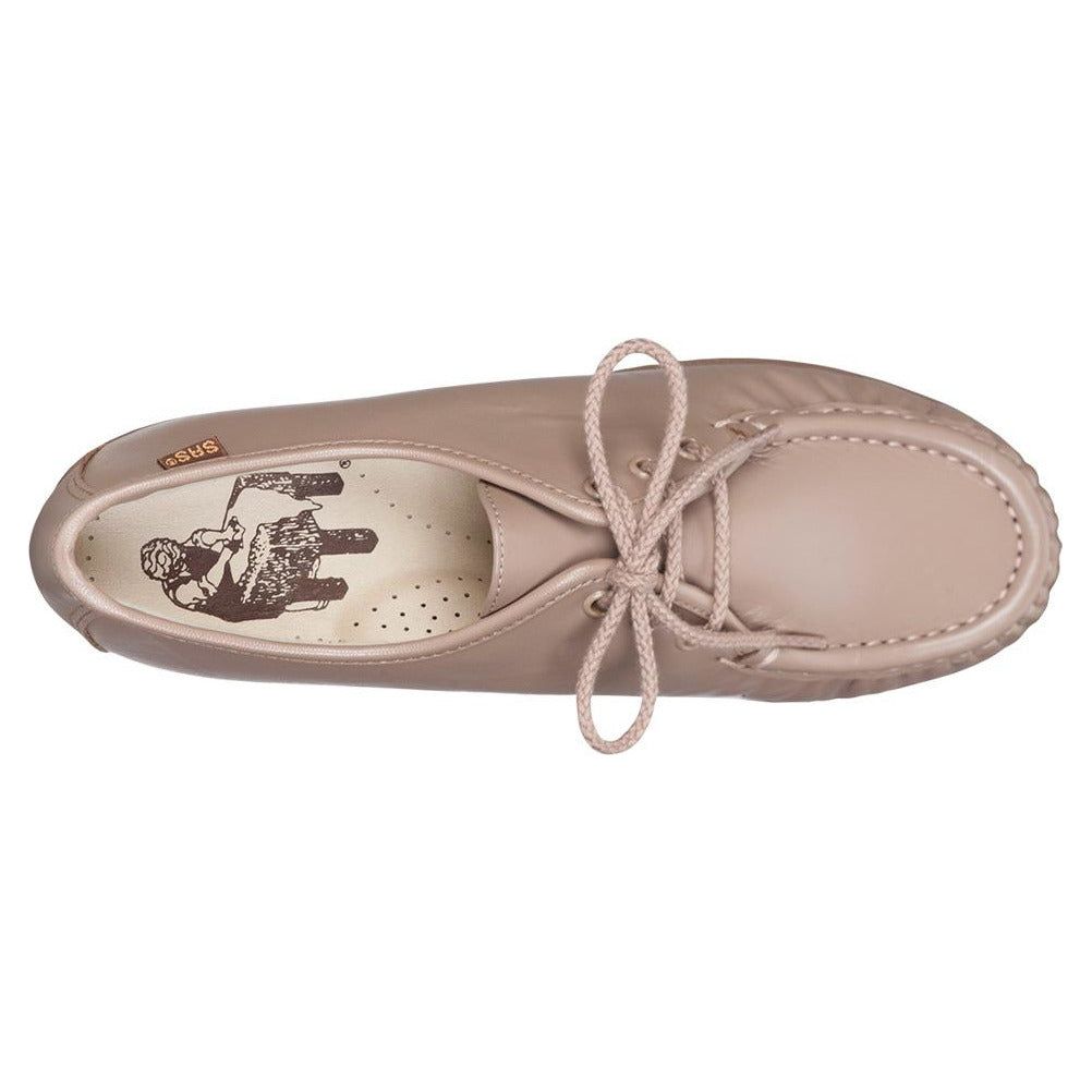 SAS Women's Siesta Lace Up Loafer in Mocha Wide