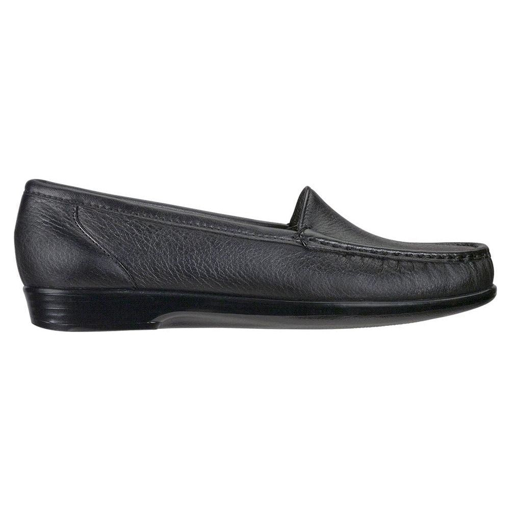 SAS Women's Simplify Slip-On Loafer in Black