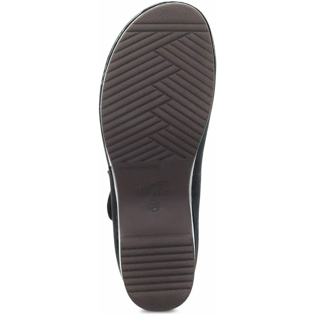 Dansko Women's Beatrice in Black Burnished Nubuck