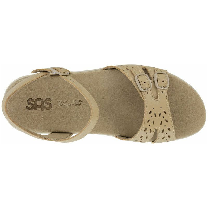 SAS Women's Duo Quarter Strap Sandal in Warm Stone