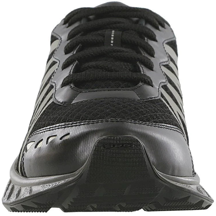 SAS Men's Pursuit Lace Up Sneaker in Black/Gray