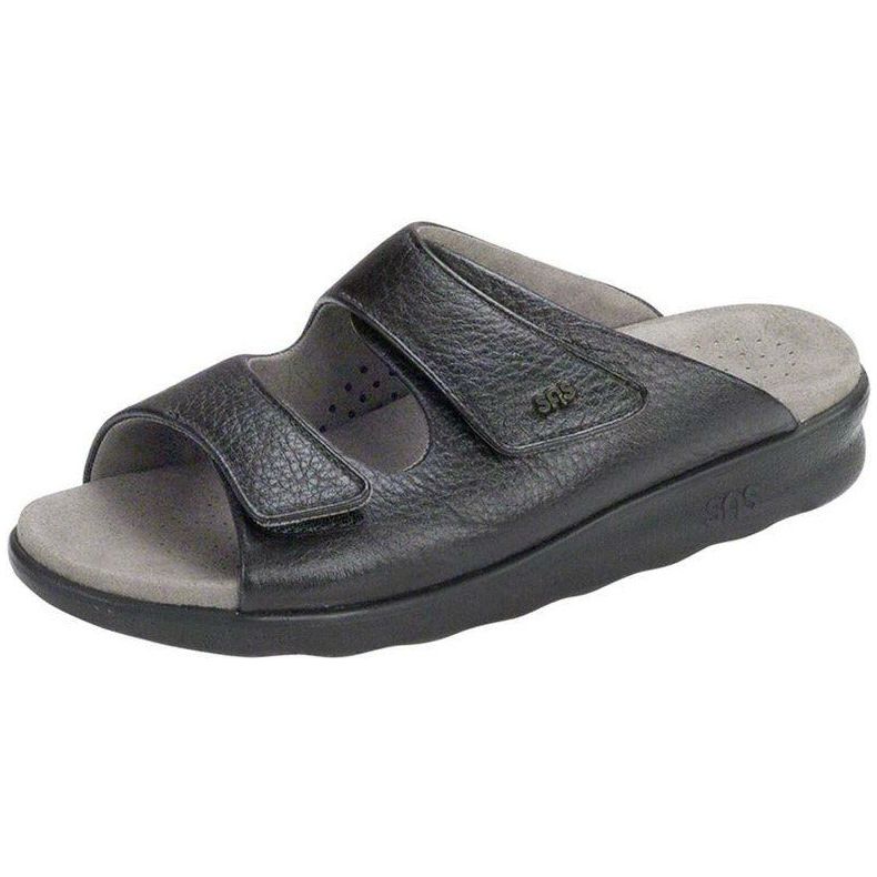 SAS Women's Cozy Slide Sandal in Black