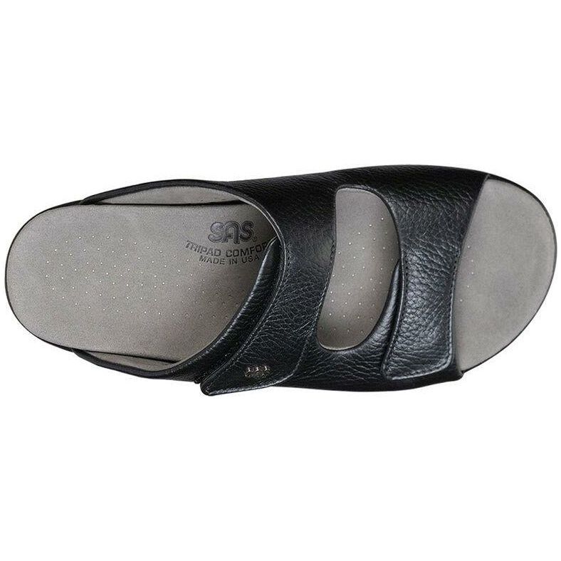 SAS Women's Cozy Slide Sandal in Black