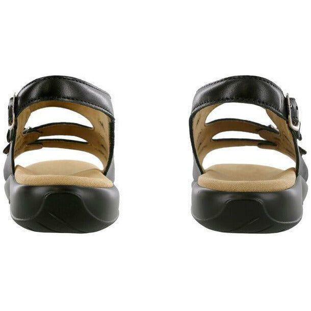 SAS Women's Mystic Slingback Sandal in Black
