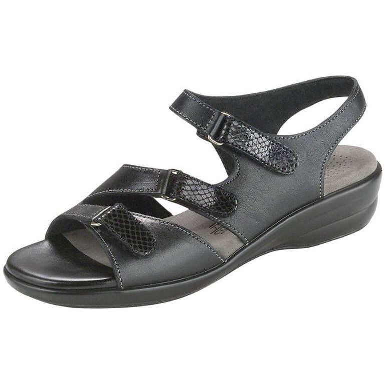 SAS Women's Tabby Slingback Sandal in Black