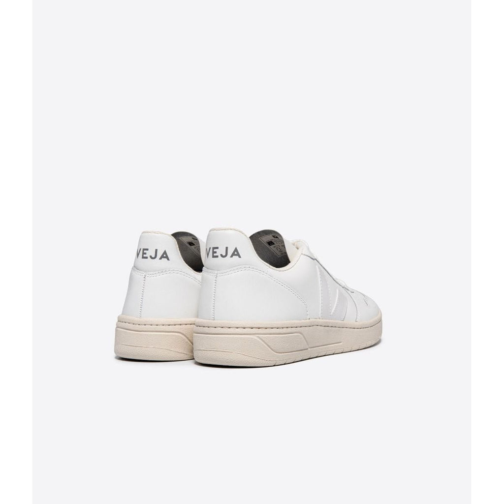 Veja Women's V-10 Leather Sneaker in White